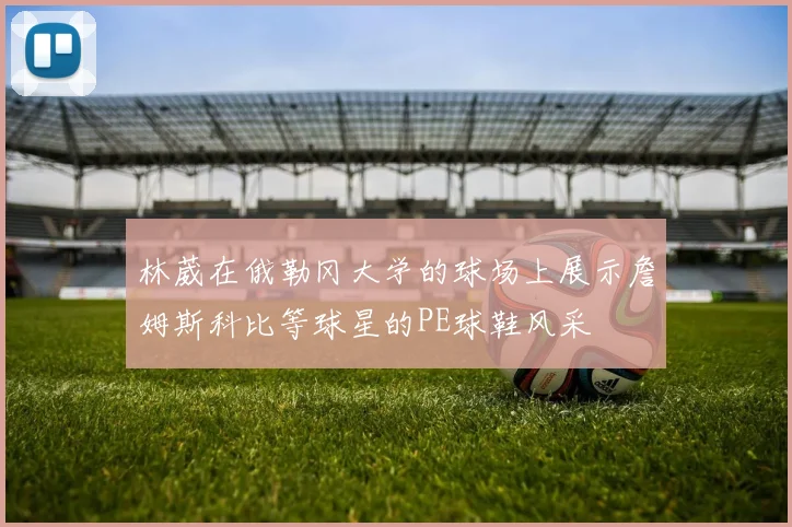 林葳在俄勒冈大学的球场上展示詹姆斯科比等球星的PE球鞋风采